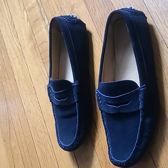 Peter Millar Driving Shoe Loafers - Men’s Size 8.5 Medium - Black - Picture 2 of 6